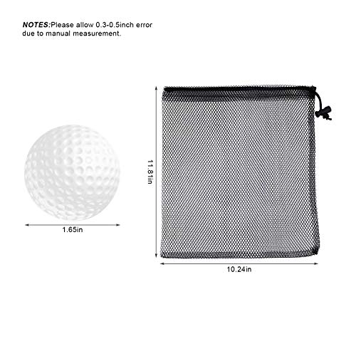 Image of 30 Pack Foam Golf Practice Balls - Realistic Feel and Limited Flight Training Balls for Indoor or Outdoor
