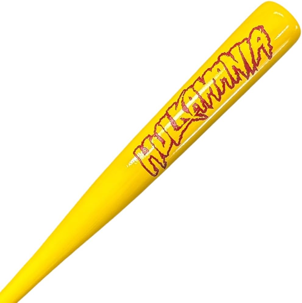 Hulkamania Engraved Baseball Bat