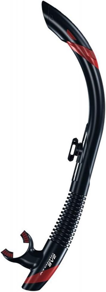 Atomic SV2 Semi Dry Snorkel, Black/Red