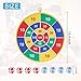 YPZIMYK Dart Board Game for Kids with 8 Sticky Balls, Safe Classic Dartboard Set, Christmas Dart Games Gift for Boys Girls -13.5 Inches