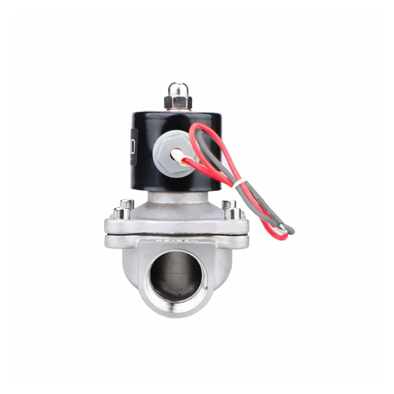Électrovanne inox 1" 24V étanche et résistante à la corrosion pour circuit d'arrosage