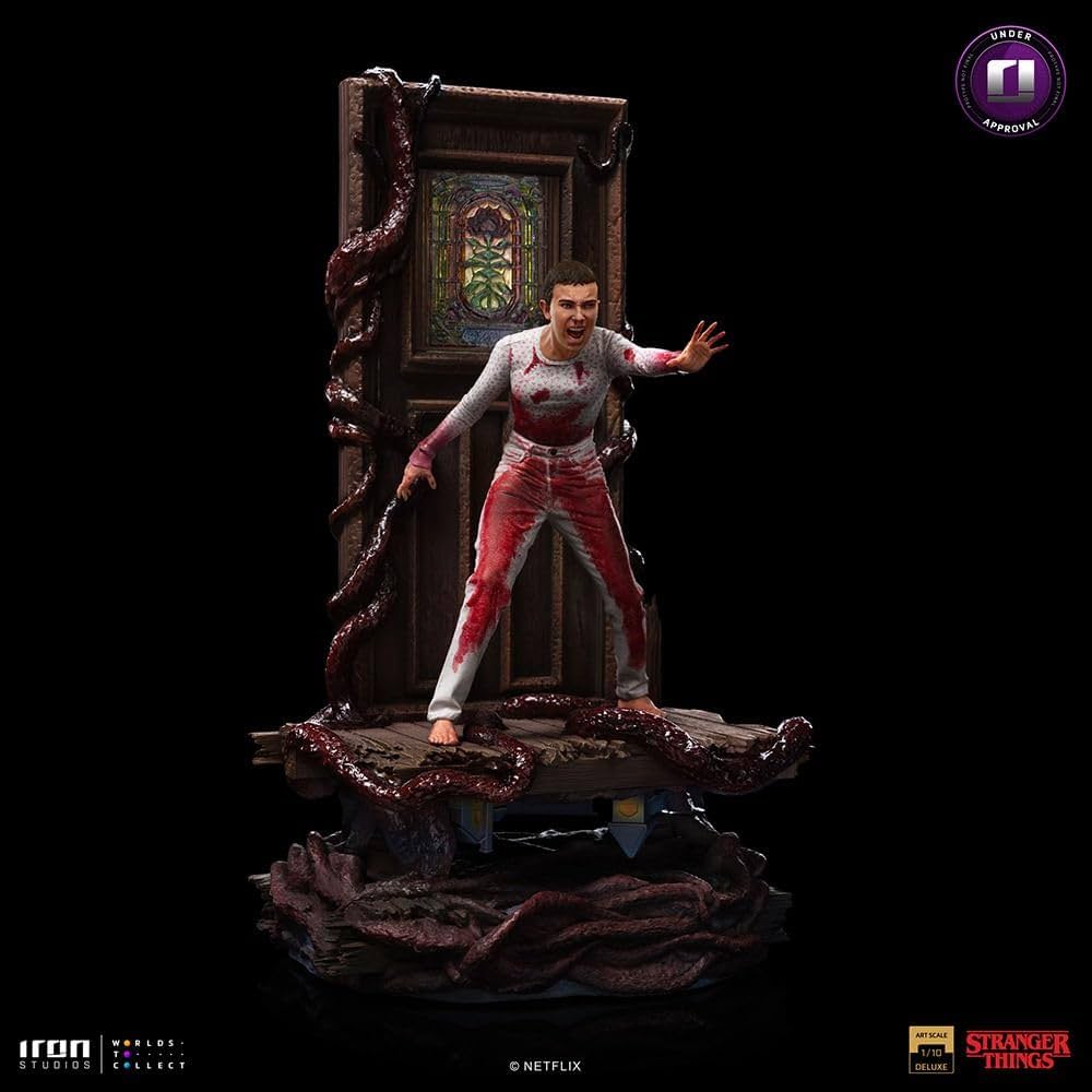 アイアンスタジオ ストレンジャーシングス イレブン1/10 スタチュー Amazon.com: Iron Studios Statue Stranger Things 1/10 Art