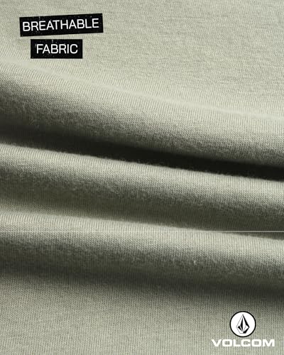 Image of Volcom Girls Shirts - Casual Crewneck Short Sleeve Graphic Tee Trendy Tops - Breathable Girls Summer Clothes