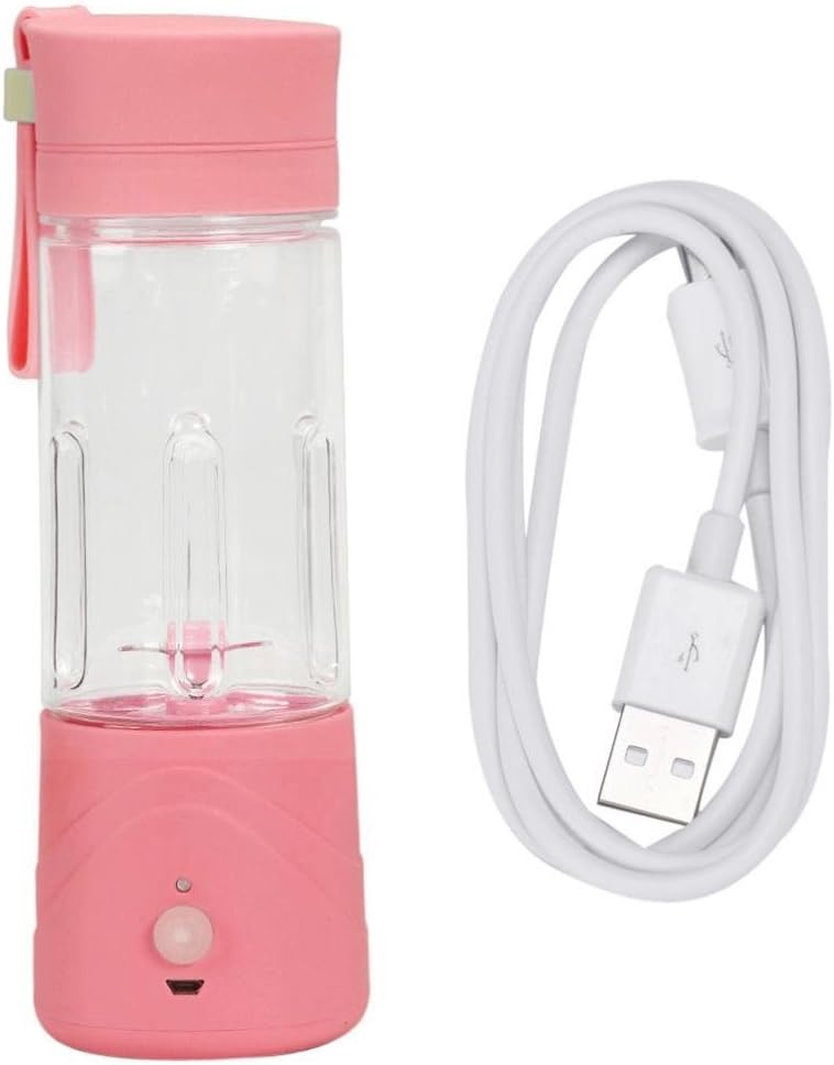 Portable Rechargeable E-Juicer Fruit Vegetable Smoothie Drink Blender Cup Mixer Mini Blender