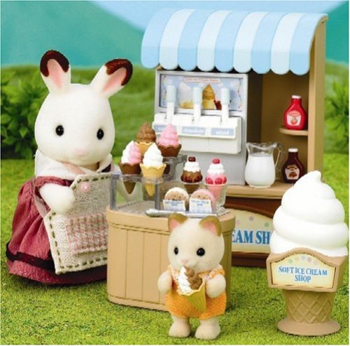 Amazon.co.jp: シルバニアファミリー ソフトクリーム屋さん ミ-55