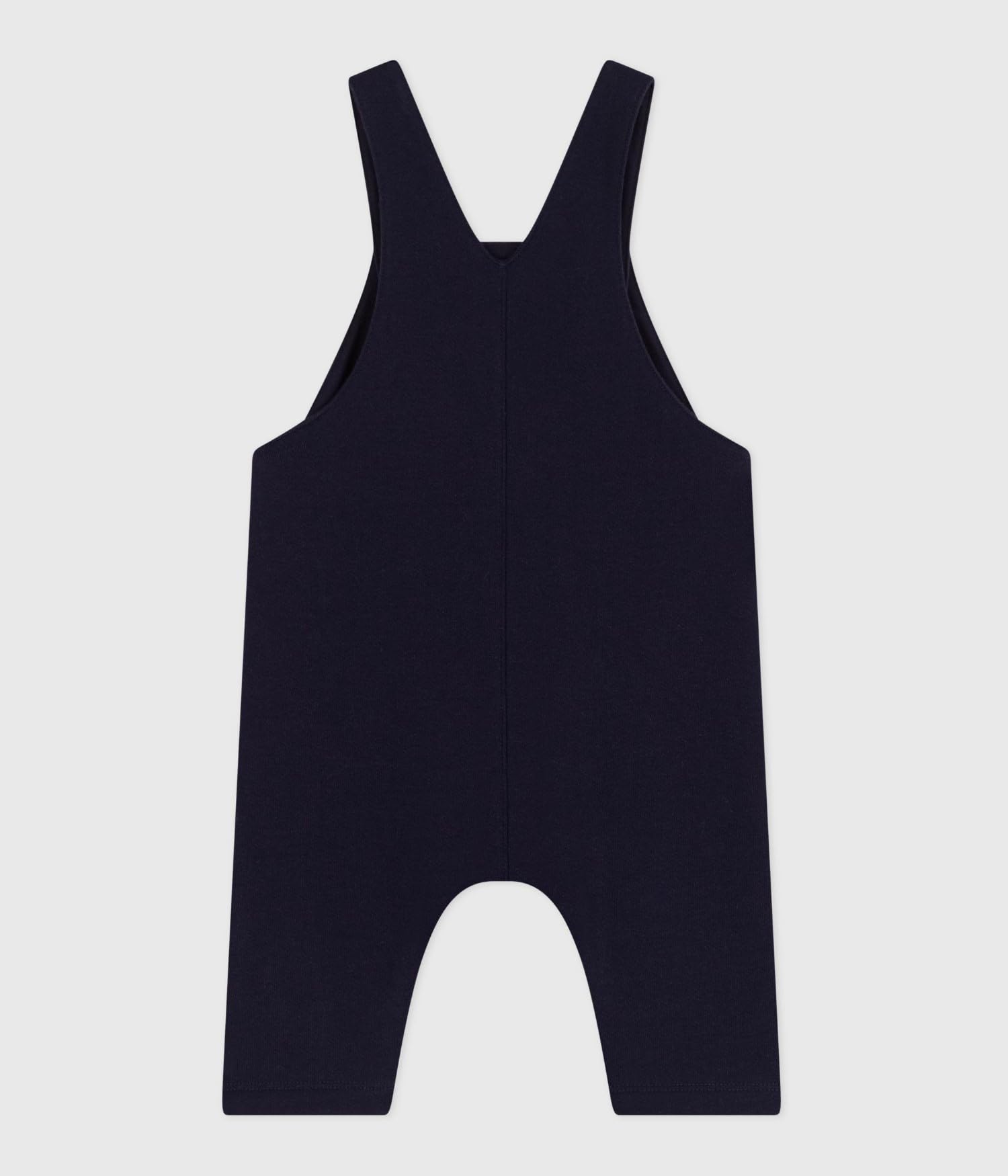 Petit Bateau Salopette Bébé En Coton Jambes Longues Unie A0dxd01 Abbigliamento GIORNO Bimbo 0-24 (Pacco da 1)