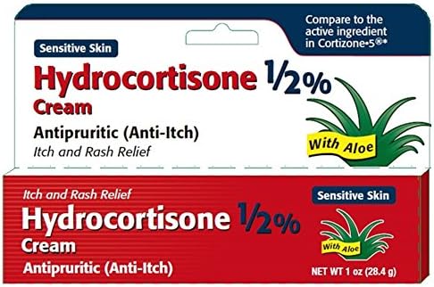 Crema con aloe para pieles sensibles, 1 oz cada uno (paquete de 2) Y
