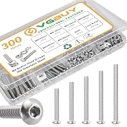 VGBUY Surtido de 300 tornillos M4, tornillos M4…