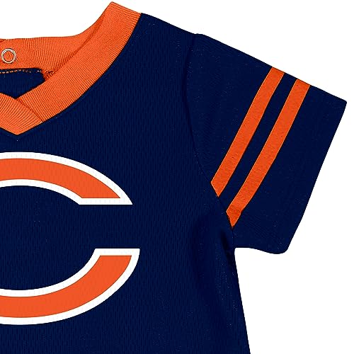 Image of Gerber NFL Baby Girls Jersey Dress and Diaper Cover