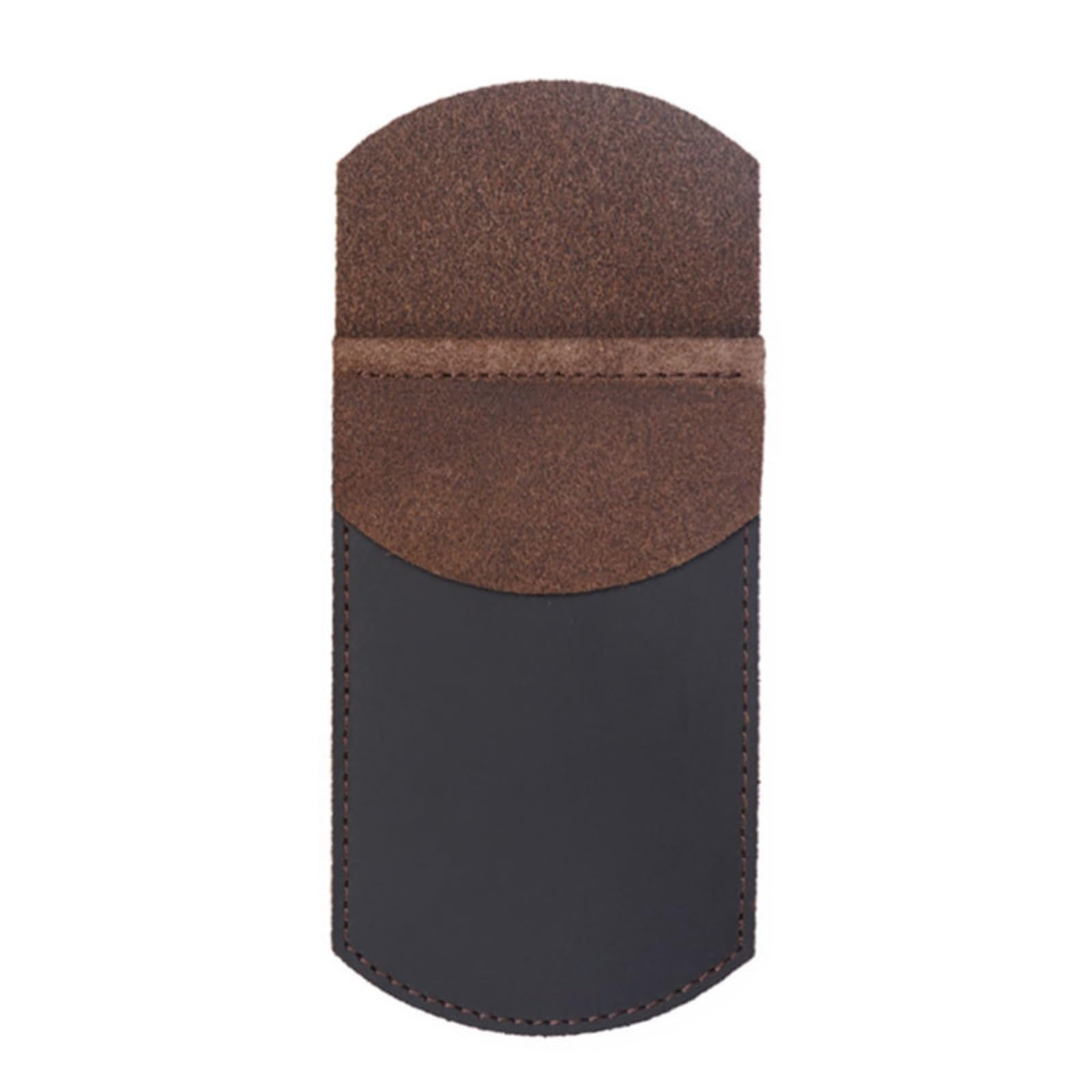DUMRALBQE Wooden Jewelry Box Vintage Leather Pen Case Storage Handmade for Storage and Organization(Coffee)