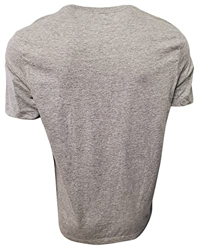 Nike Men's Swoosh Air Metallic Graphic Tee, Grey/Silver, Medium3