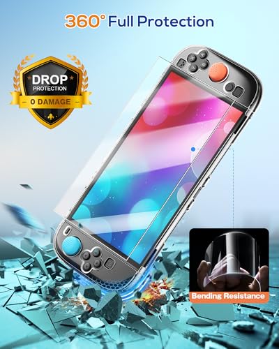 Image of Dockable Protective Case for Nintendo Switch 2-Clear
