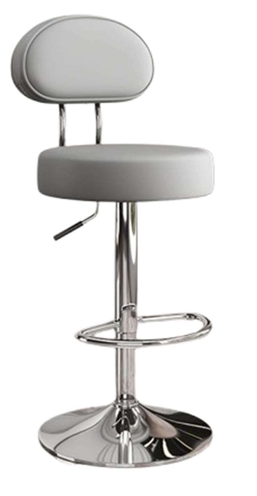 NHDVDVAV Counter Height Bar Stools,Modern Swivel Bar Stools with Back, Adjustable Stool Chair with Footrest,for Breakfast Nook, Home & Cafe,Bar,H