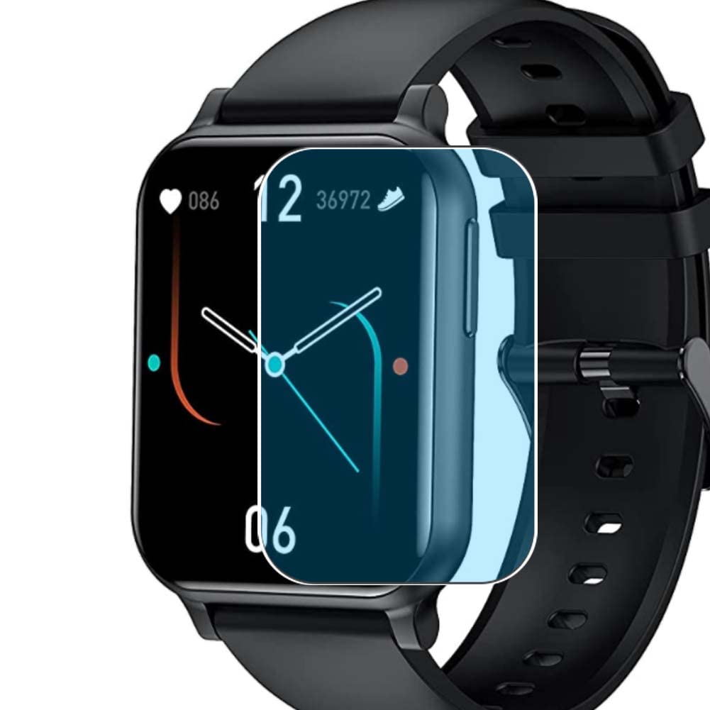 3 Pack Anti Blue Light Screen Protector Film, compatible with AiMoonsa IFOLO COLOUR S1 CAS1 1.69" Smart Watch smartwatch TPU Guard （ Not Tempered Glass Protectors ）