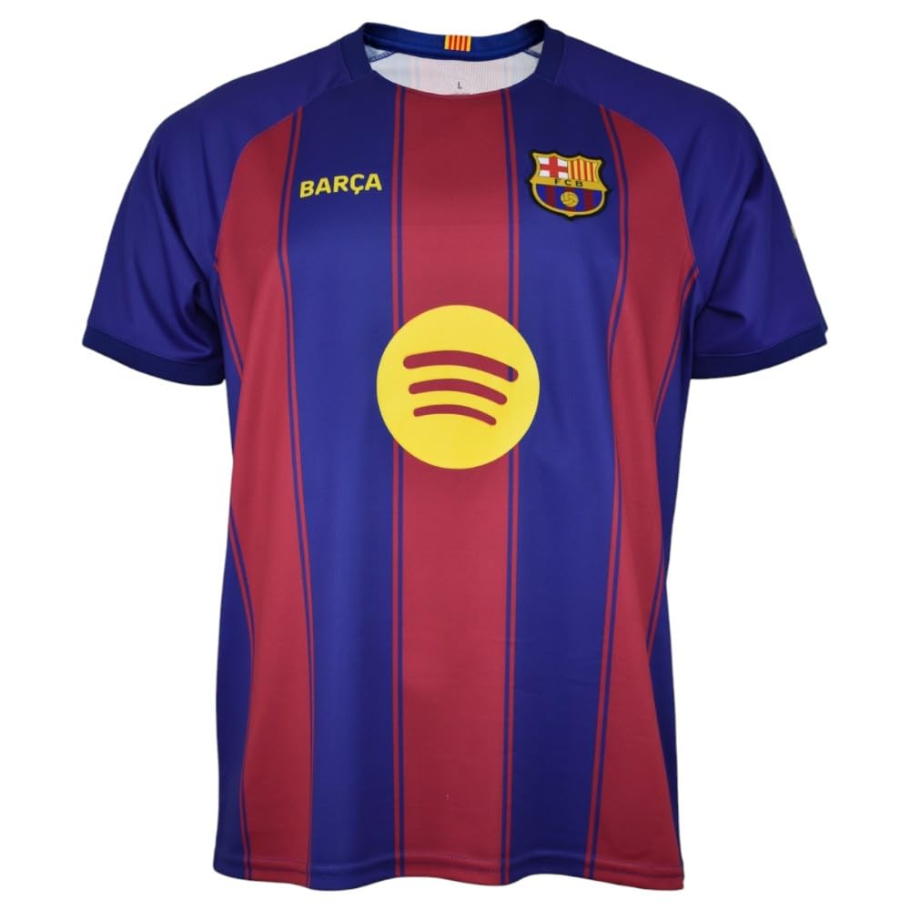 FCB FC Barcelona Koszulka 9 Lewandowski 1st Equipment 25/26 Oficjalna Replika Koszulka dla Dorosłych