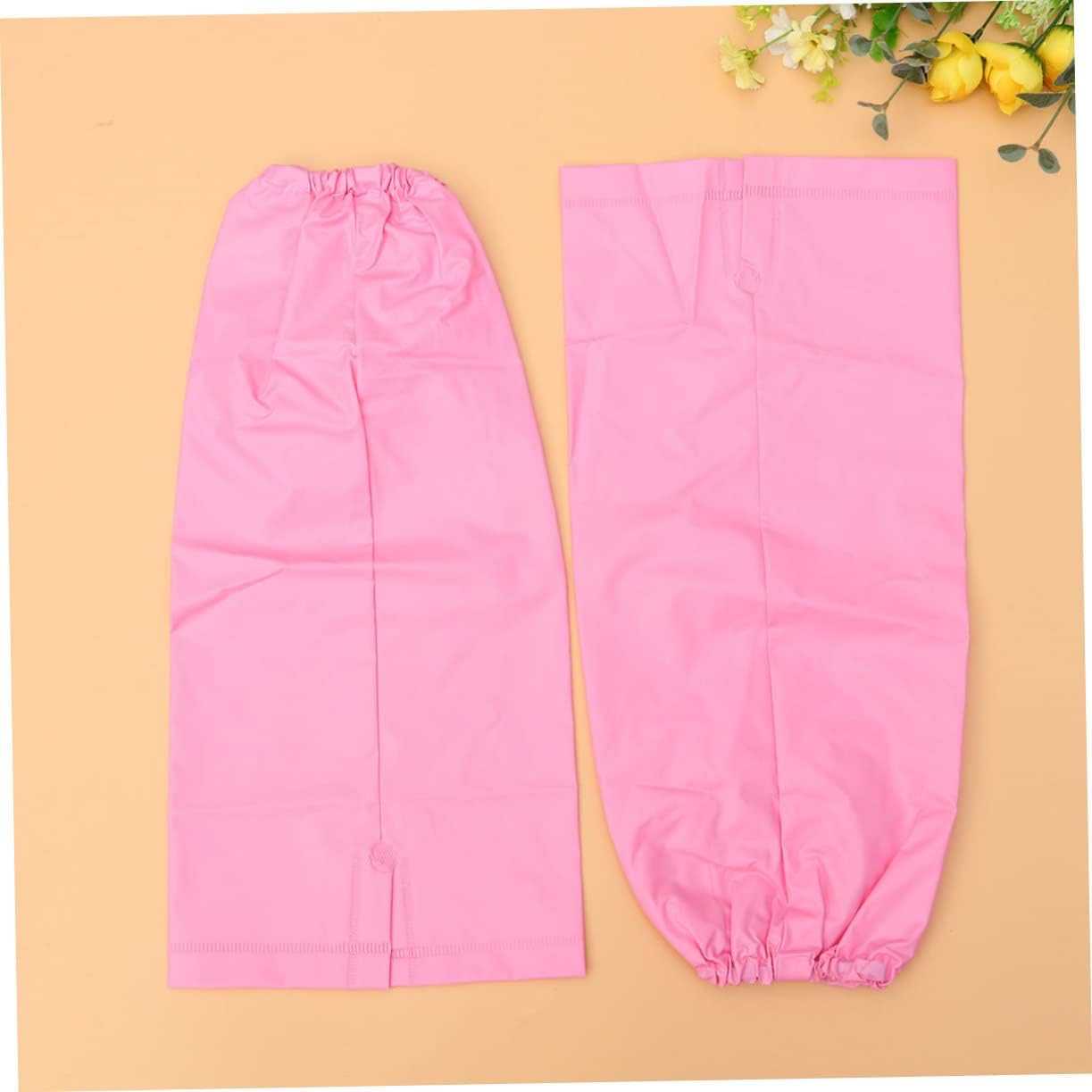 Pink Leg Protectors for Boy Girl Elastic Band Outdoor Leg Covers Gaiters for Hiking and Rainy Days Lightweight and Comfortable Fit