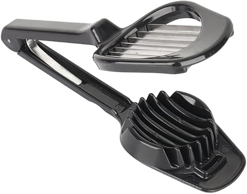 Miniatura 3 de Cortador de huevos, cortador de huevos de alambre de acero inoxidable, cortador de huevos de aluminio resistente, lavavajillas para huevo, fresa,