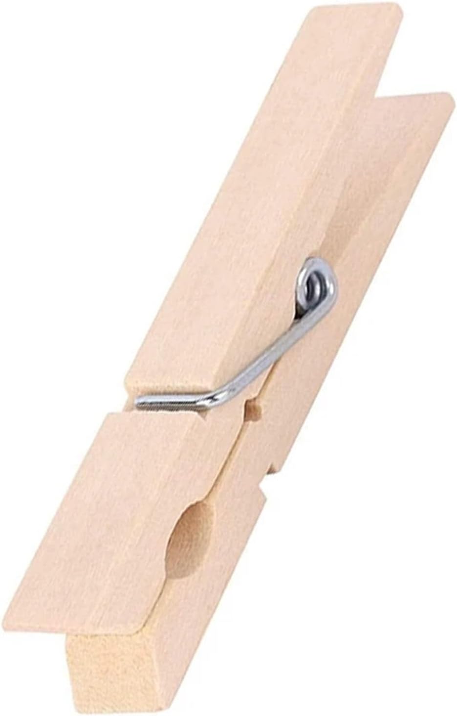 Hanger Clips 100 PCS Large Wooden Clothespins Bulk Heavy Duty Clothes Pins