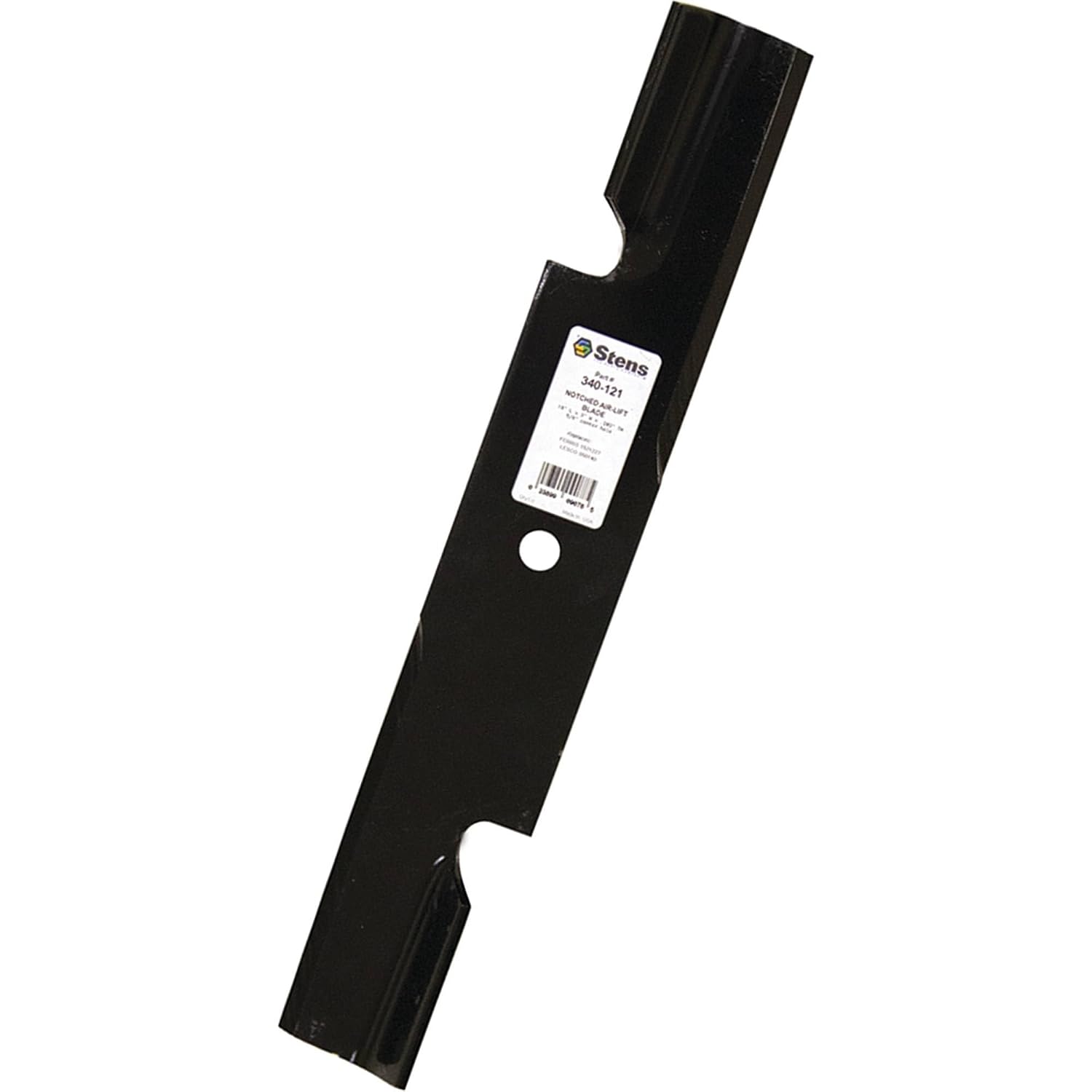Stens Notched Air-Lift Blade 340-121 Compatible with Encore Requires 2 for 36" deck, 3 for 52" deck, Scag Tiger Cub, Turf Tiger, Wildcat and walk behinds SW, SWZ 1521227, 1521227S, 5021227, A48185