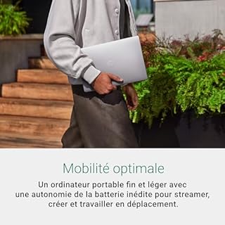 Dell XPS 13 Copilot+ PC 9345 Notebook InfinityEdge 13.4" FHD+, Snapdragon X Elite, Qualcomm Adreno Graphics, 16GB di RAM, SSD 512GB, Windows 11 Home, tastiera retroilluminata AZERTY francese
