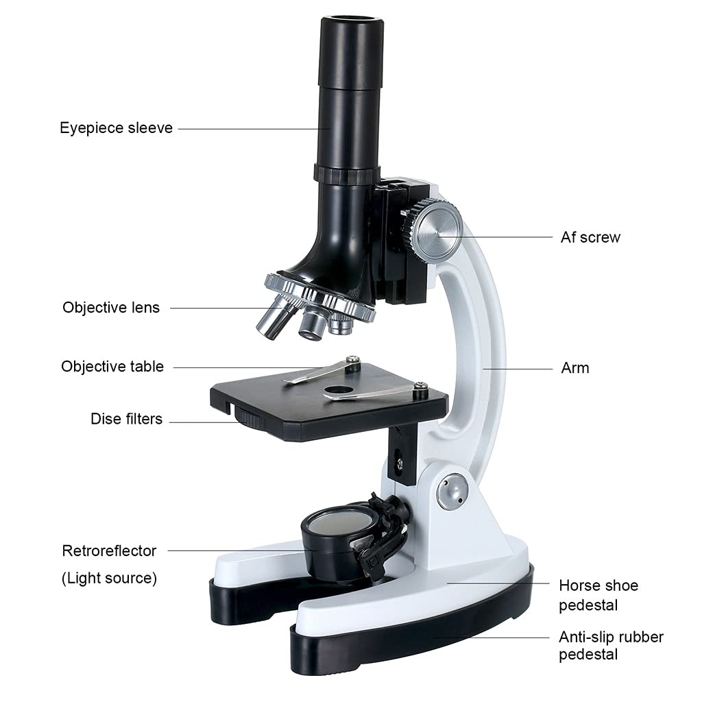 Hm1200 High Definition profesjonalny metalowy mikroskop trinokularowy lupa 100X-1200X duży okular ze źródłem światła