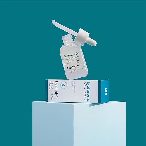 Miniatura 9 de Baebody - Suero de ácido hialurónico para cara suero facial tópico con vitamina C y vitamina E para piel de aspecto más radiante 1 onza