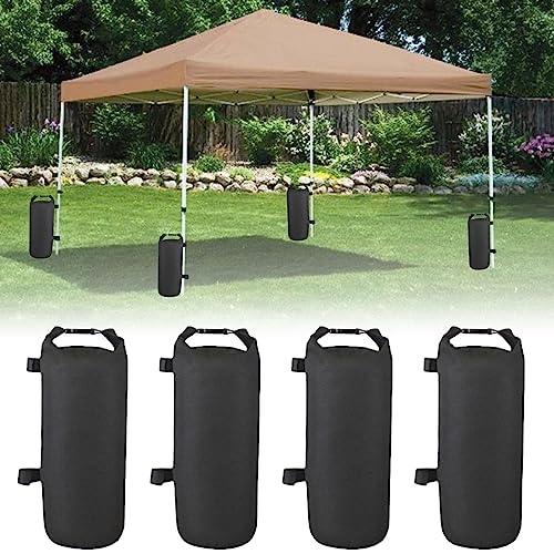 Sloane Gewichte für Pavillon 4 STK, Pavillon Gewichte Sandsäcke für Pavillon Faltpavillon, Befüllbar Wiederverwendbar aus 600D Oxford – Bild 4