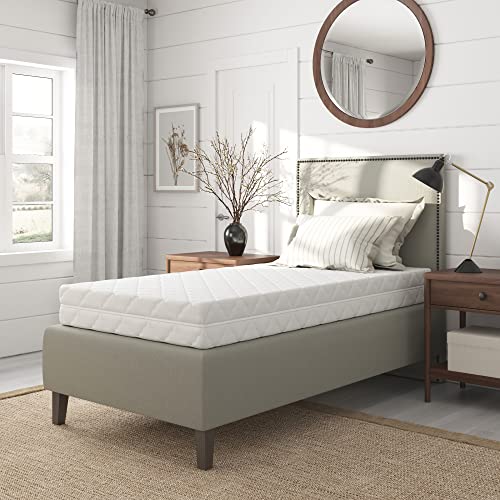 MSS e.K. Medic Taschenfederkernmatratze 90x200 x 20 cm (Kernhöhe 19 cm), 7-Zonen Federkernmatratze mit Komfortschaum und… – Bild 3