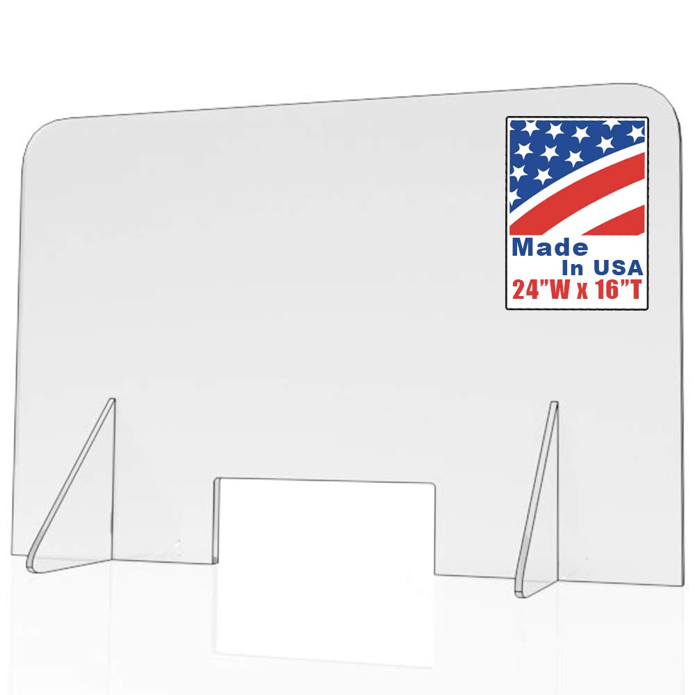 ATOP VALUE Portable Acrylic Sneeze Guard