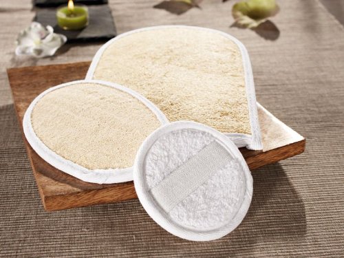 handschuhe mit schwamm 3 x Luffahandschuhe Luffa Massagehandschuh Wellness Peeling Handschuh Drogerie & Körperpflege kreidler damen citybike Vitality Polyethylene Farbe:CHARCOAL