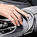 AOKIO Car Interior Center Console Armrest Storage Box Release Button Switch Protective Cover Trim for Mercedes Benz C Class W205 GLC Class X253 Accessories 2015-2022 (Carbon Fiber Color)