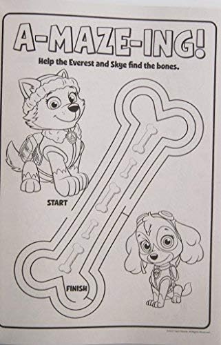 Paw Patrol Dream Patrol Coloring and Activity Book - 96 Pages