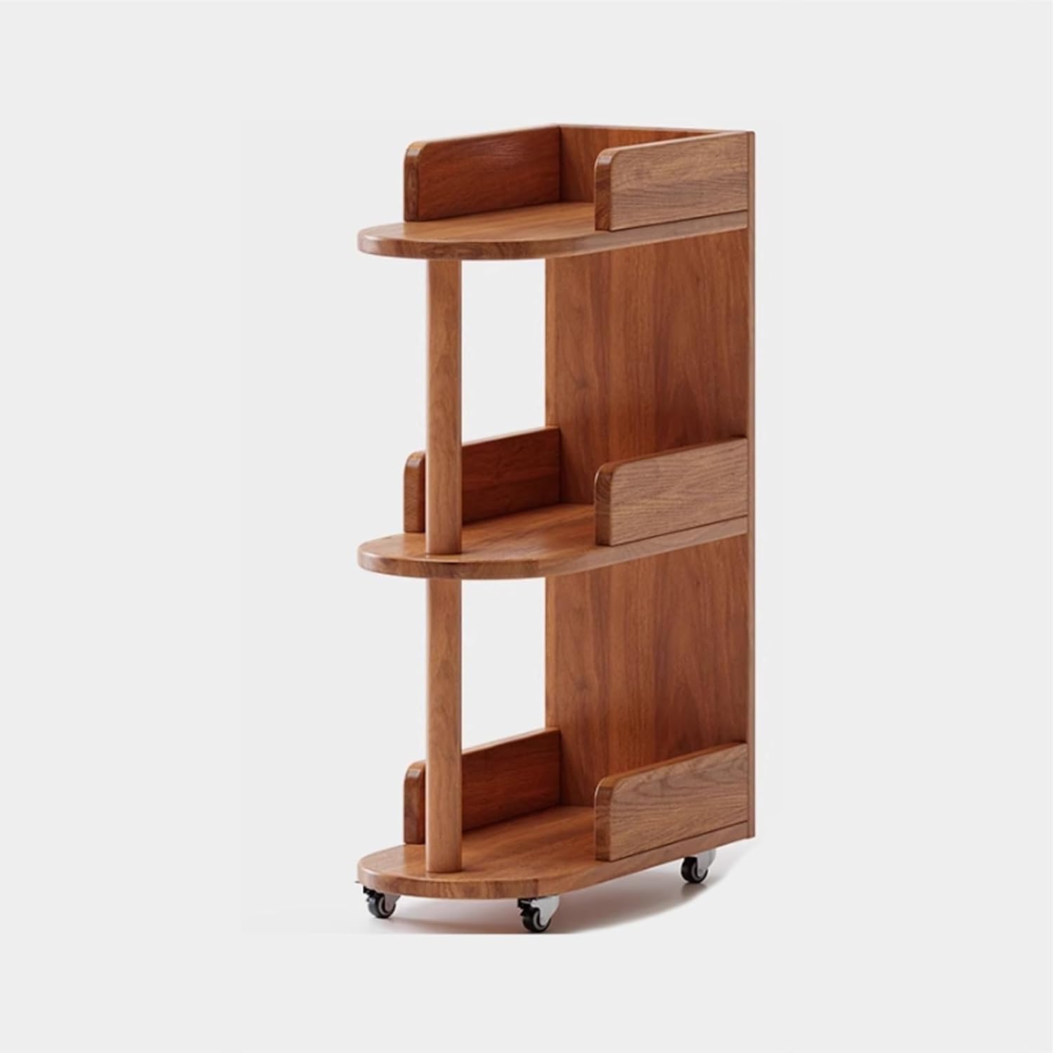 Slim Utility Storage Cart – Space-Saving Design, Easy to Clean, Anti-Tip Rack for Bathroom, Kitchen, Living Room & Bedroom – Multi-Functional Organizer on Wheels