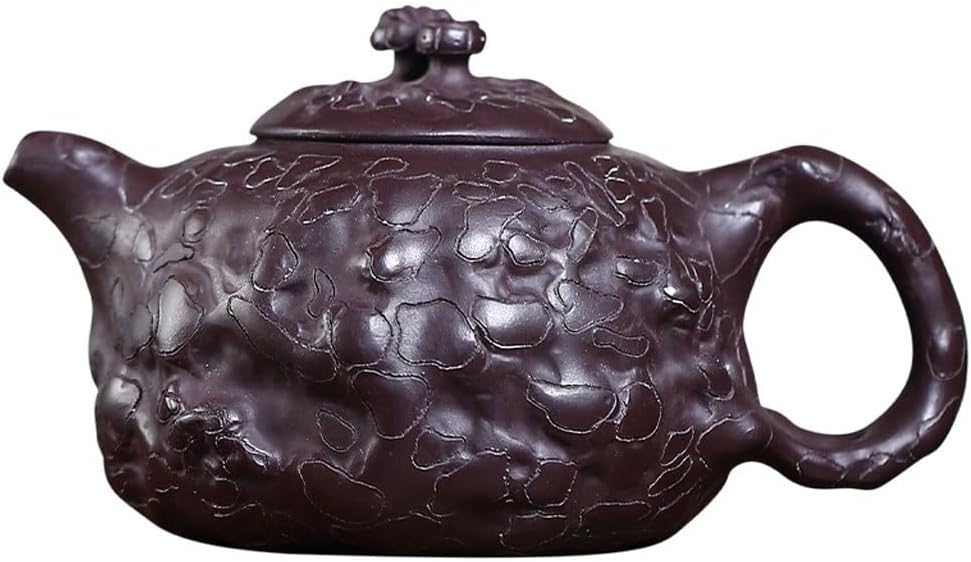Tea Kettle Tea Pot Original Ore Red Alabaster Teapot Pure Handmade Teapot Household Kung Fu Tea Set Boutique Large Capacity Chinese Teapot Tea Pot for Stove
