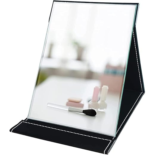 Agabani Folding Round Compact Mirror