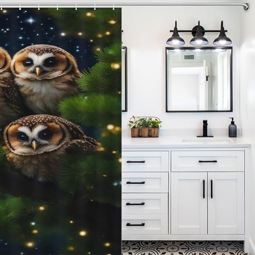 Rideau de douche de qualité supérieure en tissu polyester 152x183cm