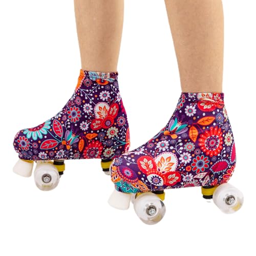 Nogsay Skates Cover,Rollschuhe und Schlittschuhe Überzieher,Überziehsocke für Rollschuhe,Schlittschuhe Schoner,Schutz für Roller Inline Skates,Eislaufschuhe,Schützen für Eiskunstlauf,Eislaufen