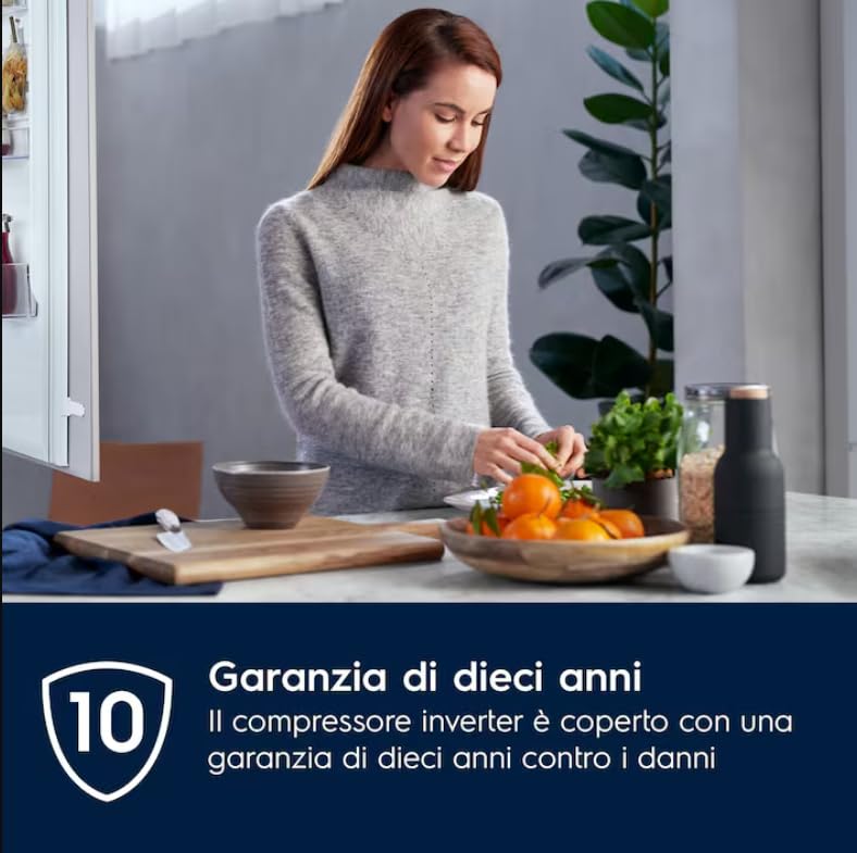 Electrolux LNT6NE18S frigorifero con congelatore Da incasso 257 L E Bianco