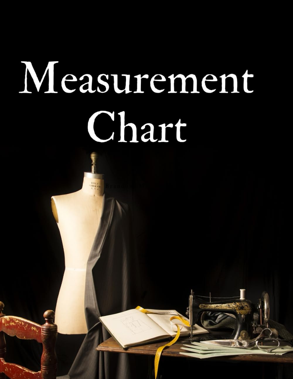 Measurement Chart Book Fashion Designers