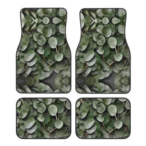 Tapis de voiture eucalyptus : tapis auto universels pour SUV, berline, camion