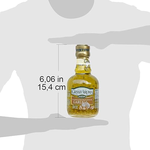 Miniatura 10 de Set de 4 botellas Mantova sabores bruschetta trufa garlic basil 85 onzas cada una