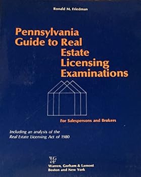 Pennsylvania guide to real estate licensing examinations for salespersons and brokers