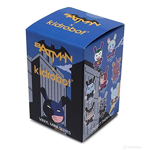 One Blind Box DC Dunny Designer Vinyl Mini Figure Batman X Kidrobot