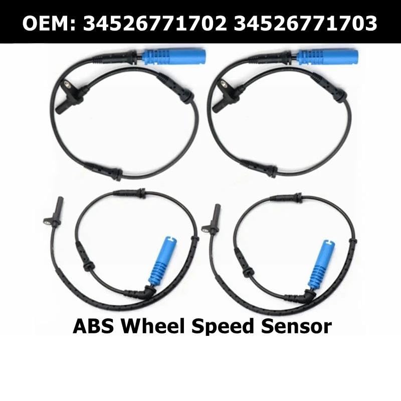 Capteurs ABS de roue BMW 34526771702 : Réparez le voyant de freinage E60 E61 E63 E64 - 2