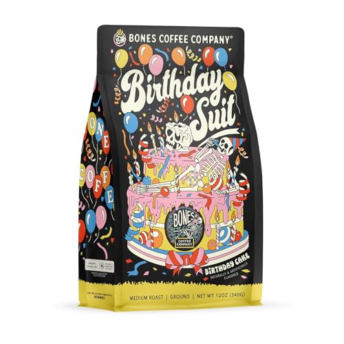 Bones Coffee Birthday Suit Birthday Cake Coffee 12oz