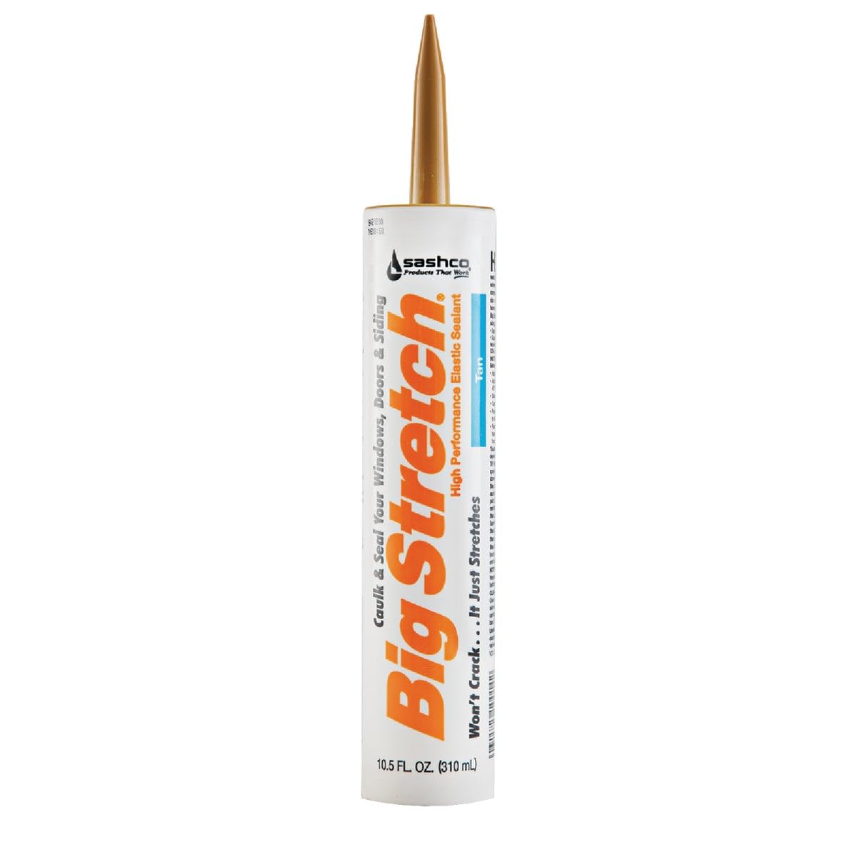 Big Stretch Big Stretch Tan Acrylic Caulk 10.5 oz. - Case of: 1212