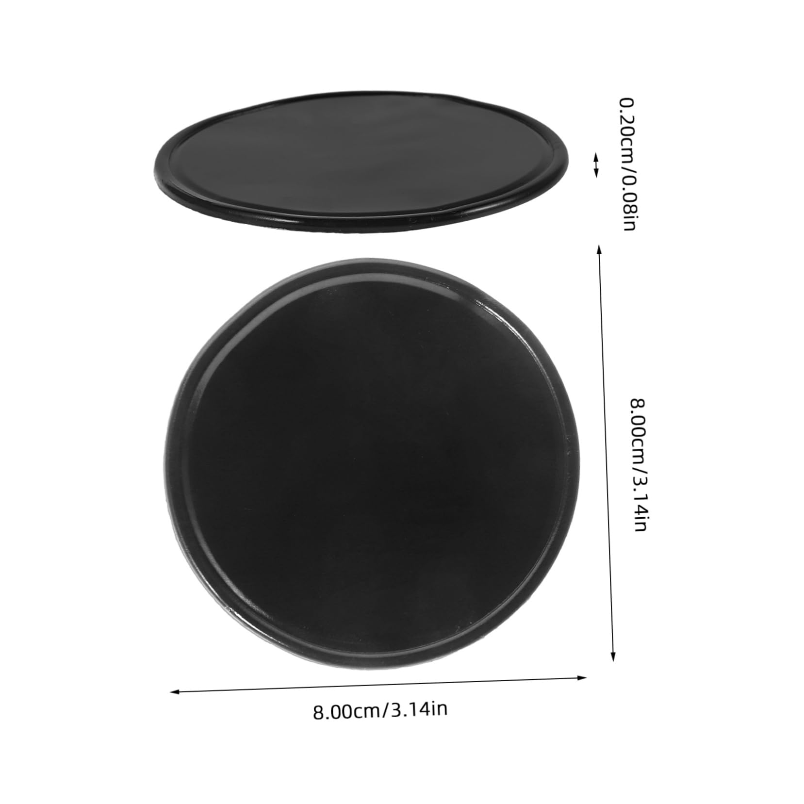HEALLILY 10pcs On Board Non Slip Mat Along with Car Anti Slip Mat Phone Holder Memo Pad Holder for Car Dashboard Phone Case Magnet Car Dashboard Non Slip Mat Magnetic Filters