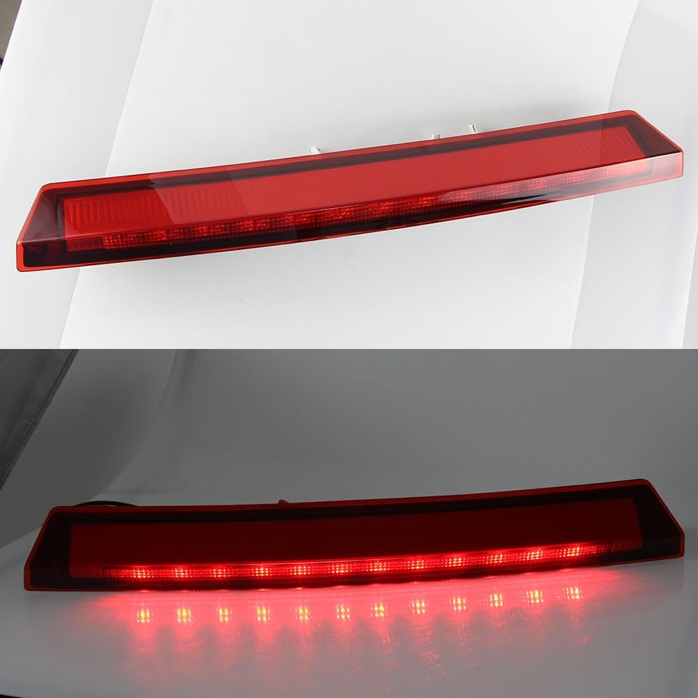 IITA Luce Stop per Auto per Ford per Mustang per 1999-2004 LED High Mount Stop Lampada Segnalazione Terza Coda Luci Freno Auto 1r3z13a613ab Centro Alto Lampada Stop (Colore : Rosso)