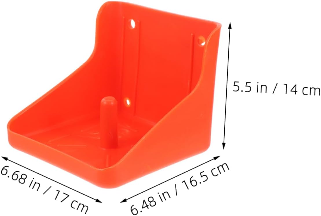 VOSAREA 3Pcs Salt Block Rack for Cattle and Sheep Heavy-Duty Licking Tray Livestock Feeding Supplies Multi-Use Salt Block Holder Sturdy Feed Pan for Farm Use