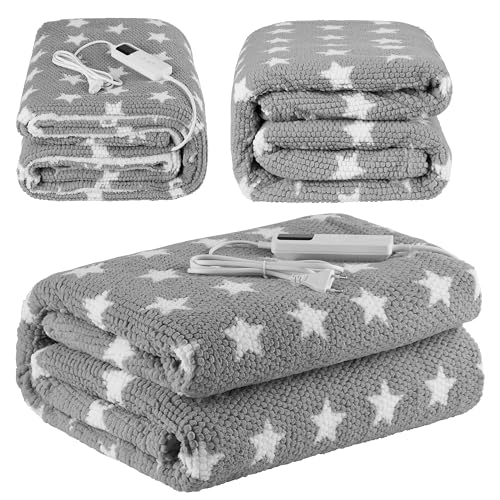 Steinborg® Heizdecke mit Abschaltautomatik 180x130cm Kuschelheizdecke...